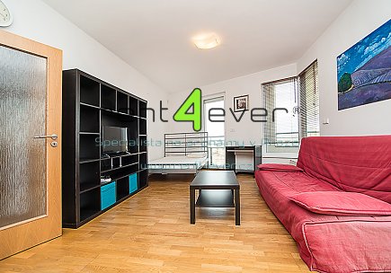 Pronájem bytu, Zličín, Míšovická, 1+kk, 39 m2, novostavba, balkon, komora, výtah, zařízený, Rent4Ever.cz
