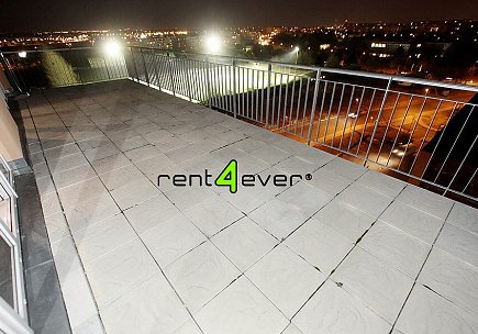 Pronájem bytu, Střížkov, Zásadská, 3+kk, 127 m2, novostavba, 2x balkon, terasa, garáž, zařízený, Rent4Ever.cz