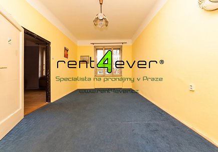 Pronájem bytu, Metro A Strašnická, 2+1, 65 m2, cihla, částečně zařízený nábytkem, Rent4Ever.cz