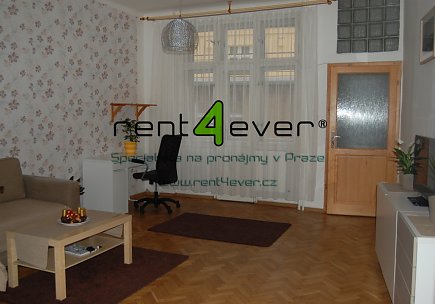 Pronájem bytu, Metro B Národní třída, Jungmannova, byt 2+1, 50 m2, po rekonstrukci, balkon, sklep, Rent4Ever.cz