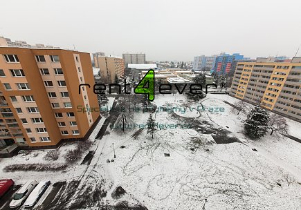 Pronájem bytu, Chodov, Hněvkovského, 2+kk, 46 m2, komora, výtah, částečně zařízený, Rent4Ever.cz