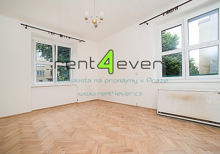 Pronájem bytu, Braník, Ke Krči, 2+kk, 40 m2, cihla, parkovací místo, nezařízené, Rent4Ever.cz