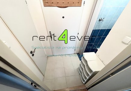 Pronájem bytu, Žižkov, V Domově, byt 1+kk, 29 m2, cihla, patro na spaní, zařízený nábytkem, Rent4Ever.cz