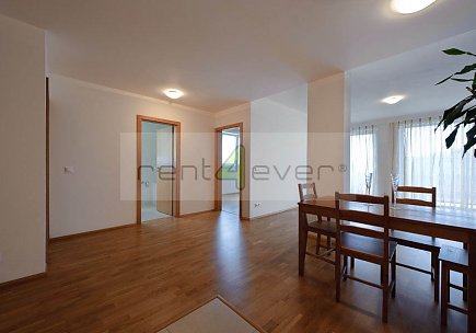 Pronájem bytu, Stodůlky, Rotavská, 3+kk, 80 m2, novostavba, balkon, sklep, garáž, nezařízený, Rent4Ever.cz