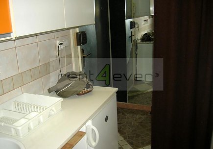 Pronájem bytu, Strašnice, Kounická, byt 1+kk, 24 m2, sklep, vestavěné patro, zařízený , Rent4Ever.cz