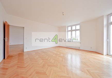 Pronájem bytu, Radotín, Nýřanská, 2+1, 78m2, cihla, balkon, nezařízený, Rent4Ever.cz