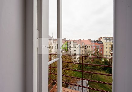 Pronájem bytu, Smíchov, U Santošky, 2+kk, 89 m2, cihla, 2x balkon, bezbariérový, zařízený, Rent4Ever.cz