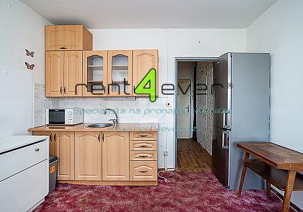 Pronájem bytu, Kobylisy, Kyselova, 1+kk, 22 m2, výtah, zařízený nábytkem, Rent4Ever.cz