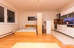 Pronájem bytu, Libeň, Na kopečku, 1+kk, 40 m2, novostavba, výtah, zařízený, Rent4Ever.cz