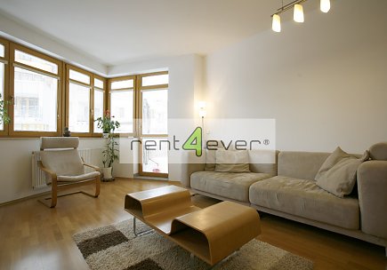 Pronájem bytu, Košíře, Na pomezí, byt 3+kk, 80 m2, cihla, balkon, výtah, vybavený nábytkem, Rent4Ever.cz