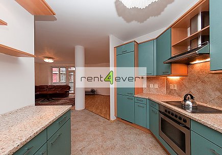 Pronájem bytu, Veleslavín, luxusní byt 5+kk, 170 m2, areál Hvězda, terasa, 2 garážová stání, Rent4Ever.cz