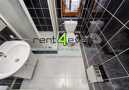 Pronájem bytu, Košíře, U Kavalírky, 2+kk, 43 m2, cihla, parkování, výtah, nezařízený nábytkem, Rent4Ever.cz