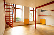 Pronájem bytu, Metro B Palmovka, loftový byt 2+kk, 76 m2, balkon, po rekonstrukci, nezařízený, Rent4Ever.cz