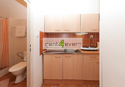 Pronájem bytu, Dejvice, Krocínovská 1+kk ve vile, 35 m2, po rekonstrukci, terasa, zahrada, zařízený, Rent4Ever.cz