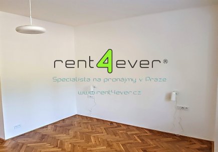Pronájem bytu, Vinohrady, Irkutská, byt 1+kk, 30 m2, cihla, po rekonstrukci, nezařízený nábytkem, Rent4Ever.cz