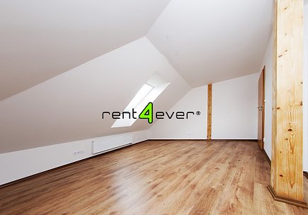 Pronájem bytu, Čimice, Čimická, podkrovní byt 3+kk, 94 m2, novostavba, terasa, nezařízený, Rent4Ever.cz