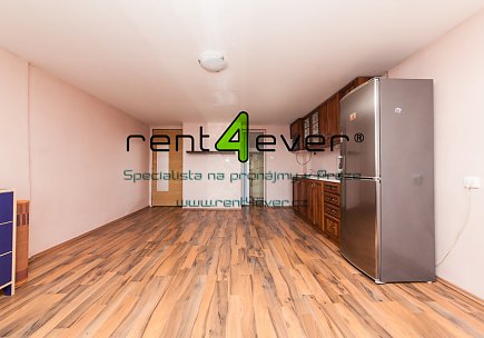 Pronájem bytu, Řepy, Krolmusova, byt 1+kk v RD, 22 m2, cihla, zahrada, vybavený nábytkem, Rent4Ever.cz