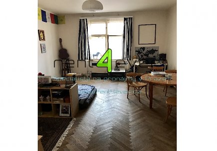 Pronájem bytu, Dejvice, Wuchterlova, 2+1, 55 m2, cihla, komora, zahrada, nezařízený, Rent4Ever.cz