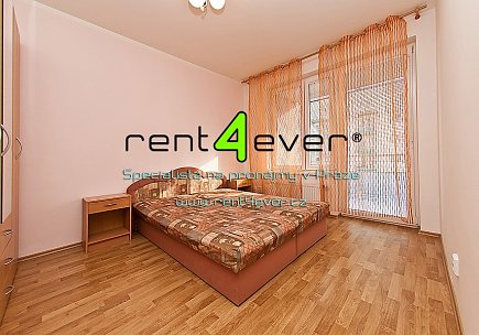 Pronájem bytu, Metro B Hůrka, 2+kk, 65 m2, novostavba, lodžie, komora, výtah, zařízený, Rent4Ever.cz