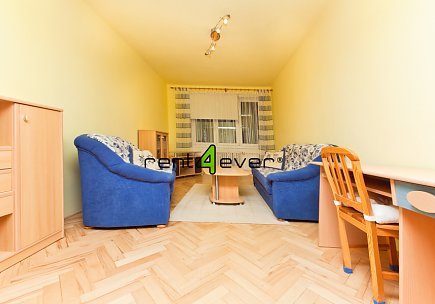 Pronájem bytu, Záběhlice, Jabloňová, 2+1, 52.41 m2, cihla, po rekonstrukci, zařízený nábytkem, Rent4Ever.cz