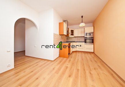 Pronájem bytu, Kamýk, Cílkova, 2+kk, 44 m2, sklep 2 m2, výtah, částečně zařízený nábytkem, Rent4Ever.cz