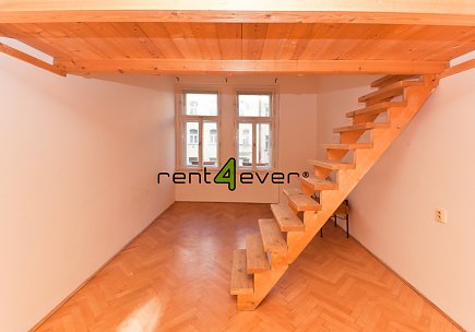Pronájem bytu, Metro C Vyšehrad, byt 2+kk, 55 m2, cihla, parkování, Rent4Ever.cz
