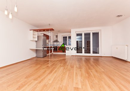 Pronájem bytu, Záběhlice, Mattioliho, byt 2+kk, 68 m2, novostavba, balkon, výtah, část. zařízený, Rent4Ever.cz