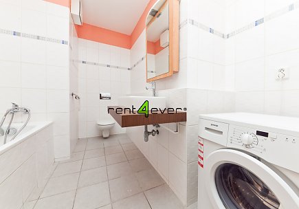 Pronájem bytu, Hostivař, náměstí Přátelství, 2+kk, 59 m2, novostavba, balkon, sklep, zařízený, Rent4Ever.cz