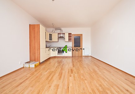 Pronájem bytu, Zličín, Lanžhotská, 1+kk, 38 m2, novostavba, cihla, balkon, výtah, garážové stání, Rent4Ever.cz