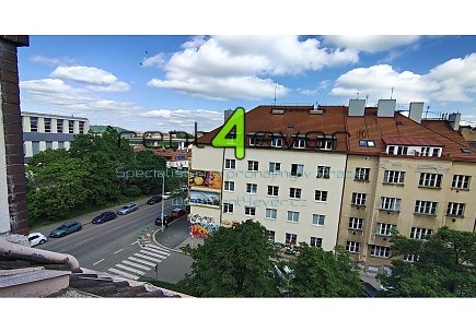Pronájem bytu, Nusle, Pod Terebkou, byt 3+kk, 78 m2, cihla, terasa, částečně zařízený, Rent4Ever.cz