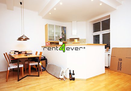 Pronájem bytu, Nusle, Pod lázní, mezonetový byt 2+kk, 55 m2, cihla, terasa, nevybavený nábytkem, Rent4Ever.cz