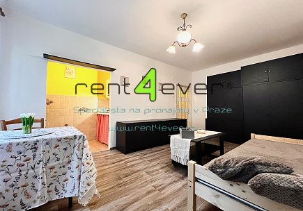 Pronájem bytu, Veleslavín, Šumberova, byt 1+kk, 25 m2, zařízený nábytkem, pouze pro 1 osobu, Rent4Ever.cz