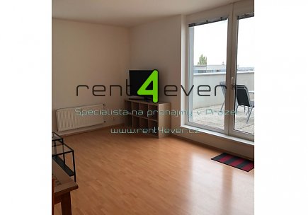 Pronájem bytu, Metro C Prosek, byt 2+kk, 60 m2, novostavba, po rekonstrukci, terasa, sklep, garáž, Rent4Ever.cz