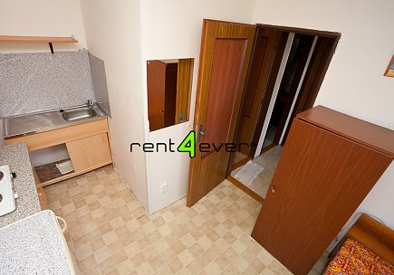 Pronájem bytu, Čakovice, Plajnerova, byt 1+kk v RD, 12 m2, společná zahrada, zařízený nábytkem, Rent4Ever.cz