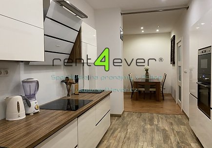 Pronájem bytu, Holešovice, V háji, byt 2+kk, 60 m2, cihla, společná terasa, vybavený nábytkem, Rent4Ever.cz