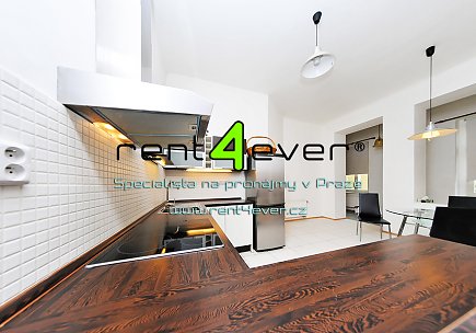 Pronájem bytu, Vinohrady, Budečská, 2+kk, 80 m2, cihla, nezařízený, Rent4Ever.cz