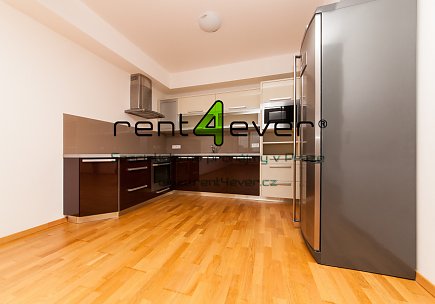 Pronájem bytu, Prosek, Na Prosecké vyhlídce, 3+kk, 90 m2, novostavba, garáž, výtah, nezařízený, Rent4Ever.cz