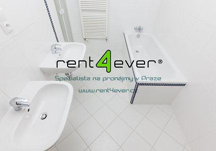 Pronájem bytu, Prosek, Na Prosecké vyhlídce, 3+kk, 90 m2, novostavba, garáž, výtah, nezařízený, Rent4Ever.cz