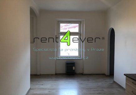 Pronájem bytu, Vysočany, Poděbradská, 1+1, 52 m2, cihla, po rekonstrukci, nevybavený nábytkem, Rent4Ever.cz
