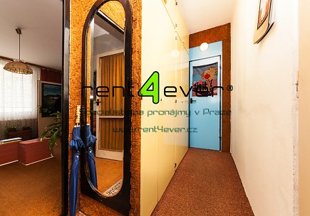 Pronájem bytu, Nusle, Kotorská, 1+1, 36 m2, lodžie, komora, výtah, zařízený, Rent4Ever.cz