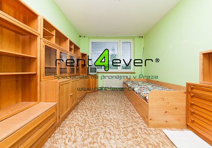 Pronájem bytu, Stodůlky, Bašteckého, 3+1, 75 m2, zasklená lodžie, výtah, zařízený , Rent4Ever.cz