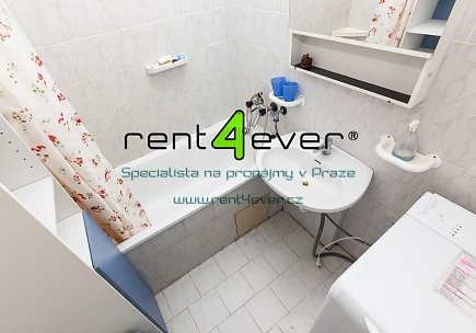 Pronájem bytu, Stodůlky, Bašteckého, 3+1, 75 m2, zasklená lodžie, výtah, zařízený , Rent4Ever.cz