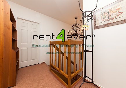 Pronájem bytu, Libeň, Společná, dvoupatrový byt 3+kk, 95 m2, novostavba, balkon, sklep, zařízený, Rent4Ever.cz