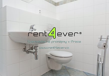 Pronájem bytu, Veleslavín, Na Okraji, 1+kk, 30m2, novostavba, balkon, výtah, bezbariérový, zařízený, Rent4Ever.cz