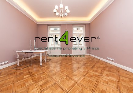 Pronájem bytu, Metro B Národní třída, 5+kk, 150 m2, cihla, sklep, nezařízený, Rent4Ever.cz