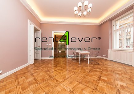 Pronájem bytu, Metro B Národní třída, 5+kk, 150 m2, cihla, sklep, nezařízený, Rent4Ever.cz