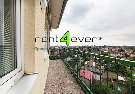 Pronájem bytu, Letňany, ul. Kuželova, 2+kk, 47 m2, balkon, sklep, výtah, zařízený nábytkem, Rent4Ever.cz