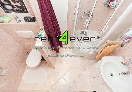 Pronájem bytu, Řepy, Nevanova, 1+kk, 38 m2, sklep, výtah, bezbariérový, pračka, lednice, zařízený, Rent4Ever.cz