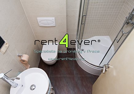 Pronájem bytu, Metro A Veleslavín, Adamova, 1+kk, 33 m2, novostavba, balkon 7 m2, výtah, nezařízený, Rent4Ever.cz