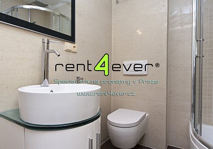 Pronájem bytu, Metro A Veleslavín, Adamova, 1+kk, 33 m2, novostavba, balkon 7 m2, výtah, nezařízený, Rent4Ever.cz
